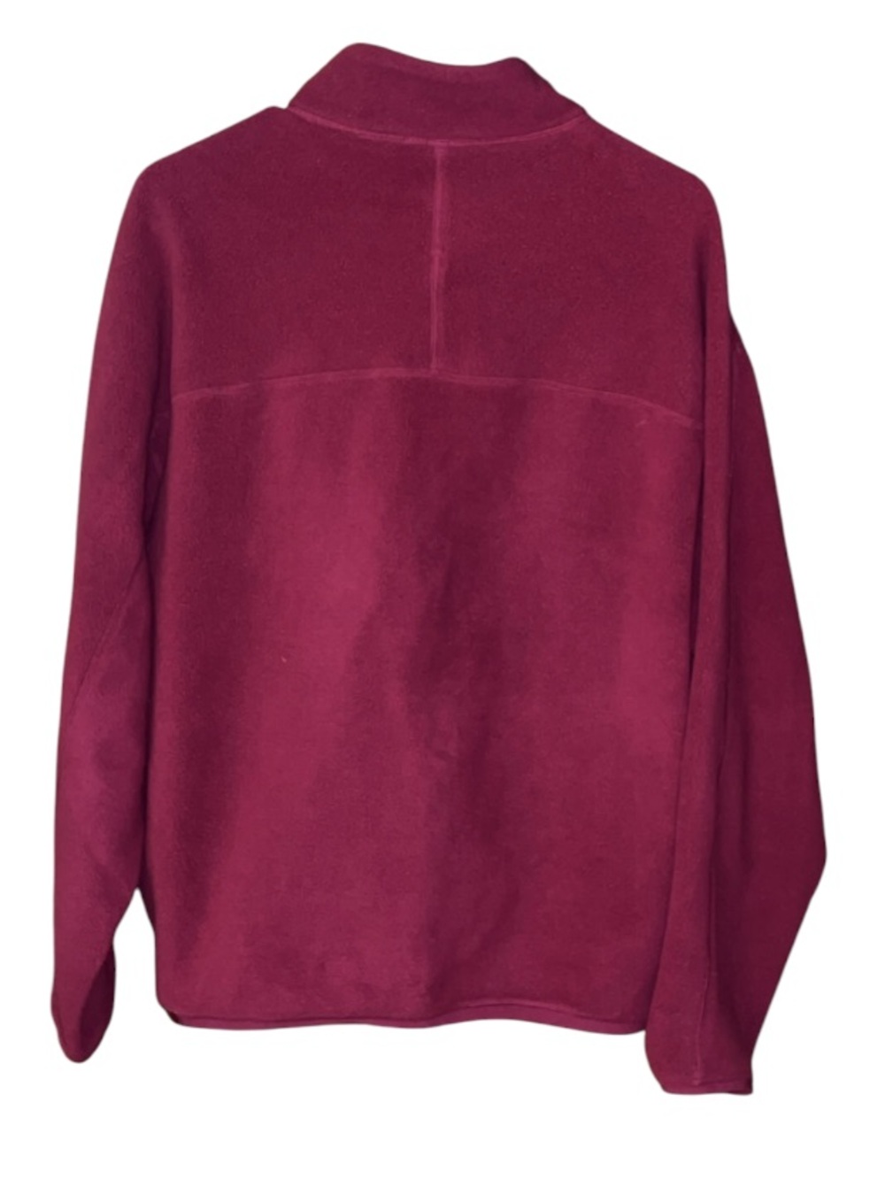 Lululemon Oversized-Fit Fleece Half Zip, Pomegranate size Medium - Picture 5 of 7
